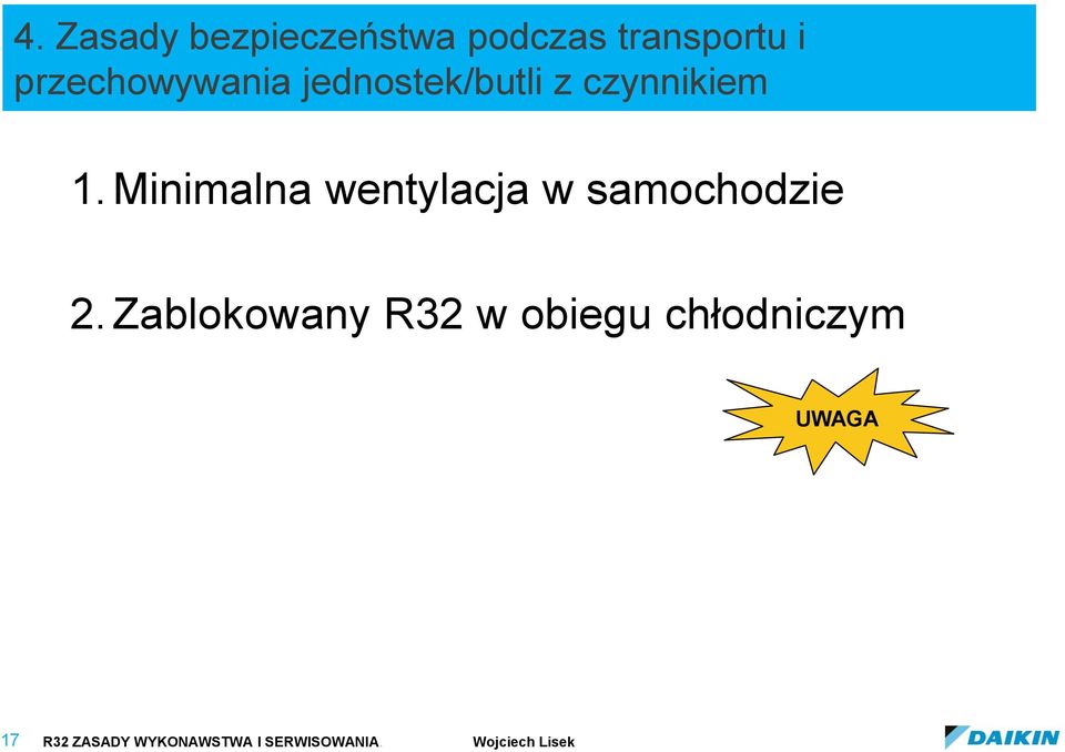 Minimalna wentylacja w samochodzie 2.