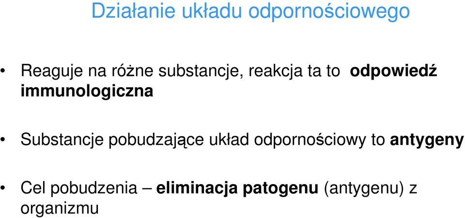 Substancje pobudzające układ odpornościowy to