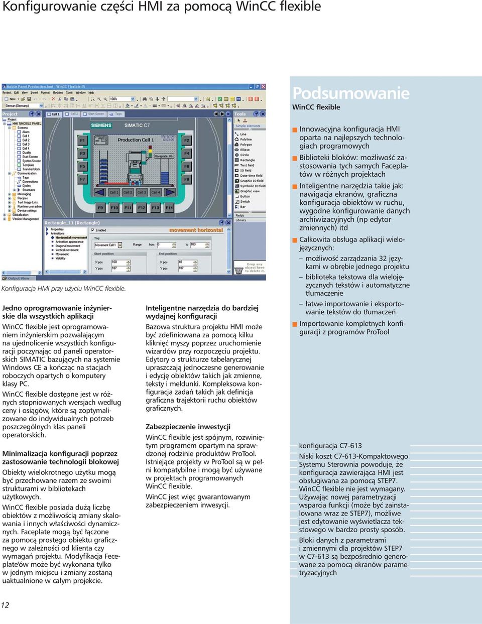 SIMATIC bazujàcych na systemie Windows CE a koƒczàc na stacjach roboczych opartych o komputery klasy PC.