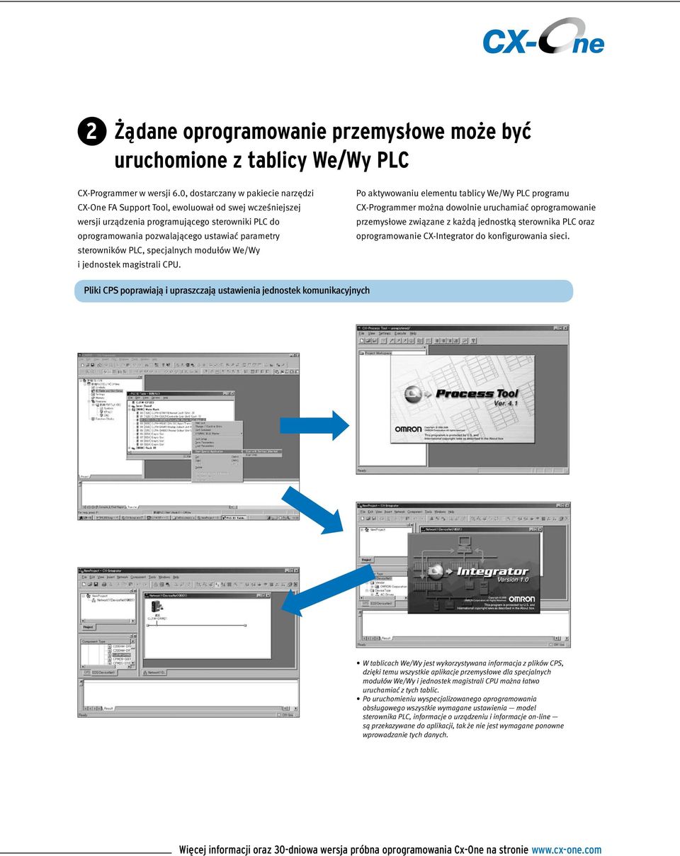 sterowników PLC, specjalnych modułów We/Wy i jednostek magistrali CPU.