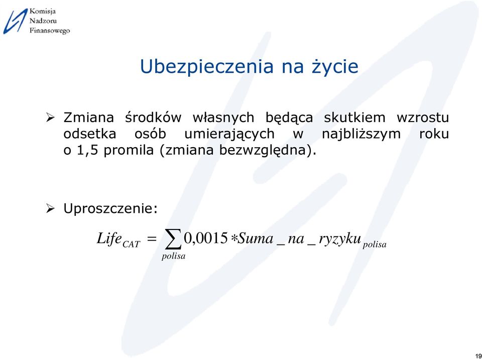 najbliższym roku o 1,5 promila (zmiana bezwzględna).