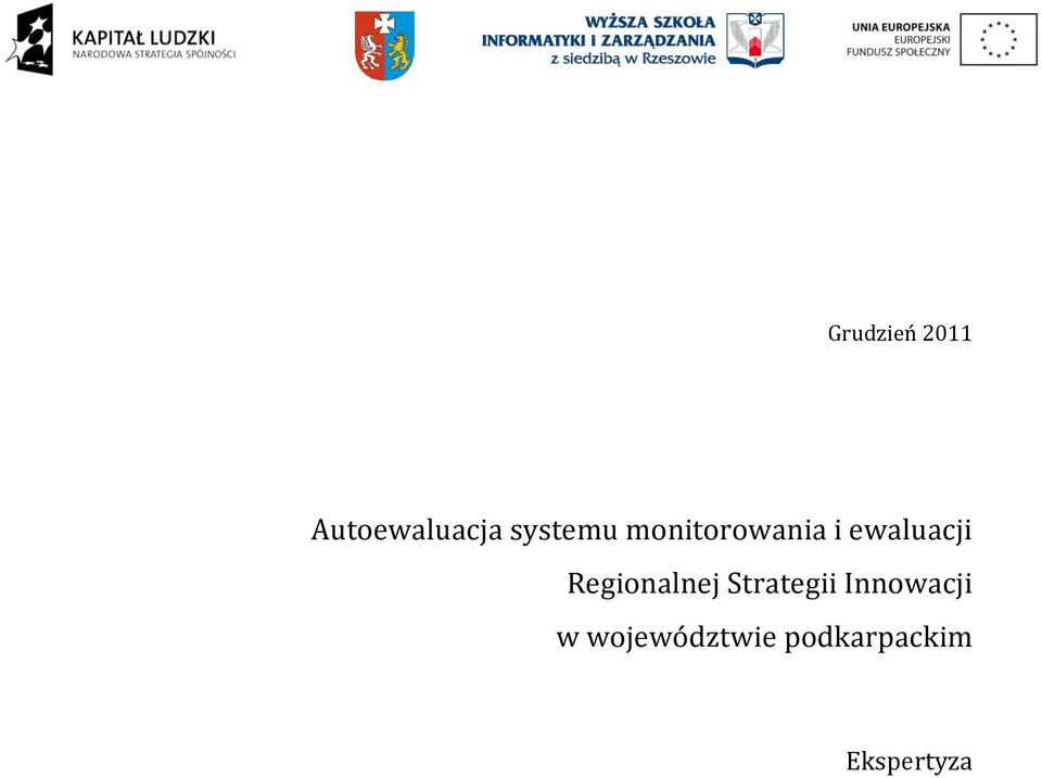 ewaluacji Regionalnej Strategii