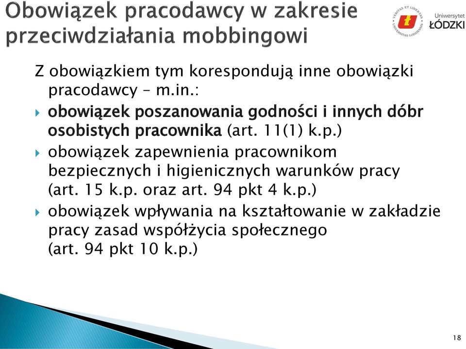 : obowiązek po