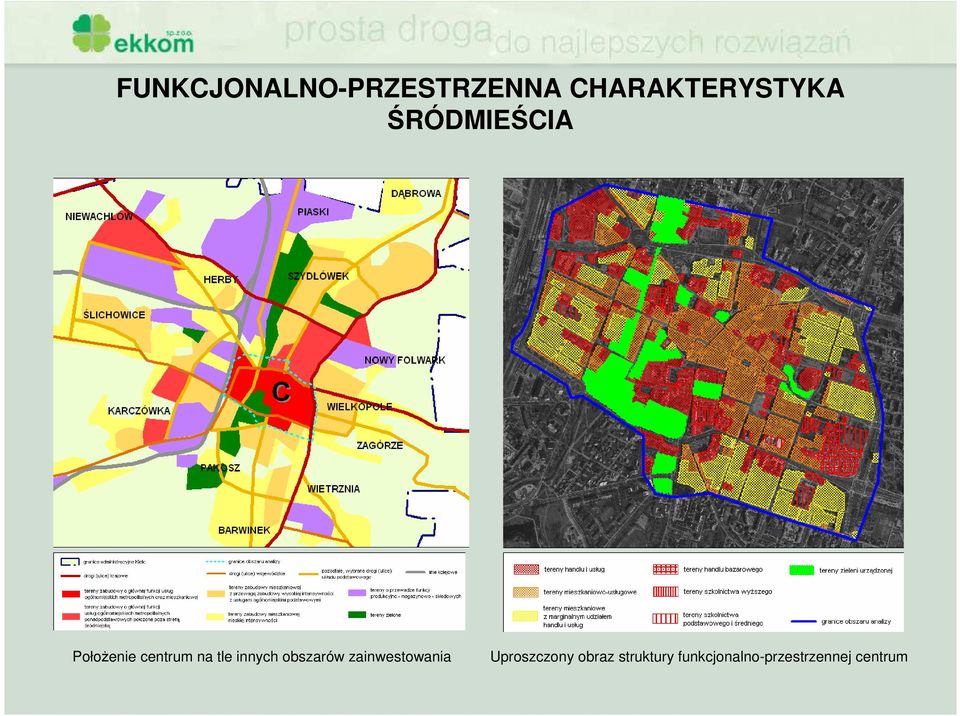 innych obszarów zainwestowania Uproszczony