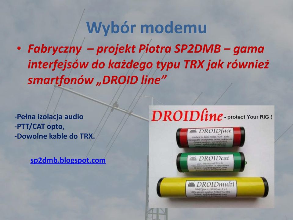 smartfonów DROID line -Pełna izolacja audio