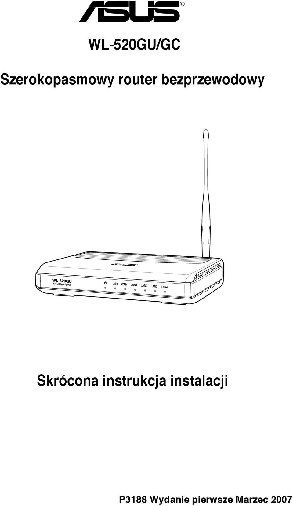 Skrócona instrukcja