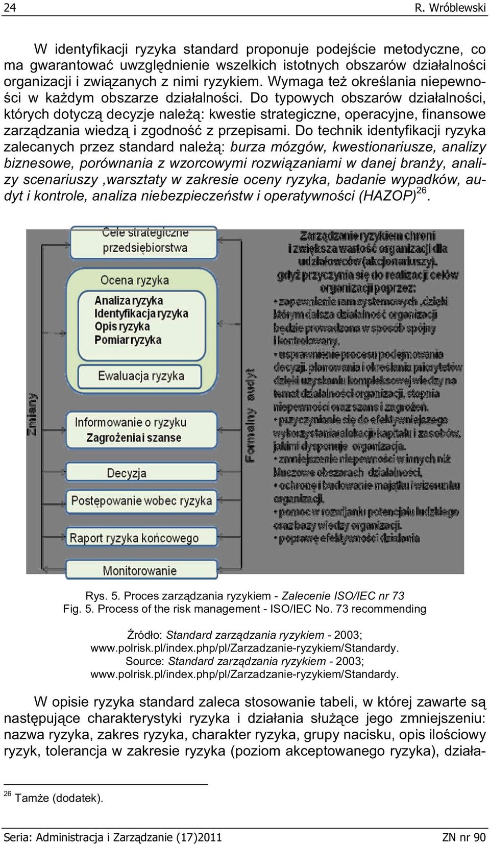 Do typowych obszarów dzia alno ci, których dotycz decyzje nale : kwestie strategiczne, operacyjne, finansowe zarz dzania wiedz i zgodno z przepisami.