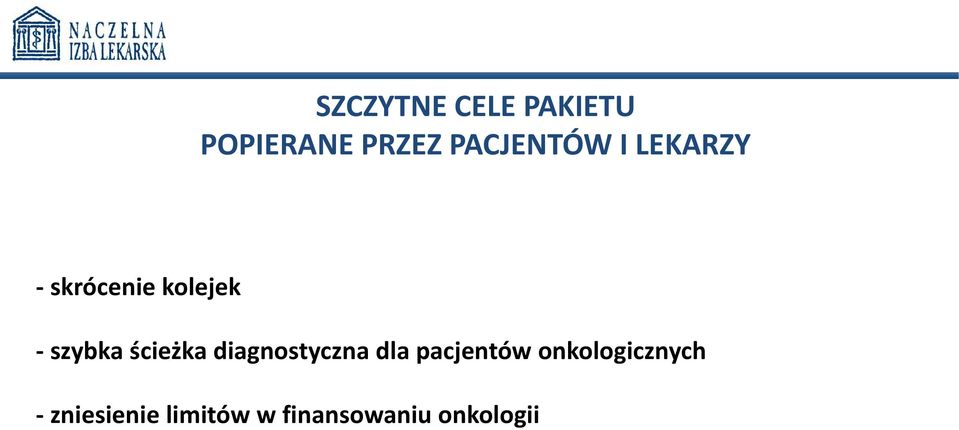 szybka ścieżka diagnostyczna dla pacjentów