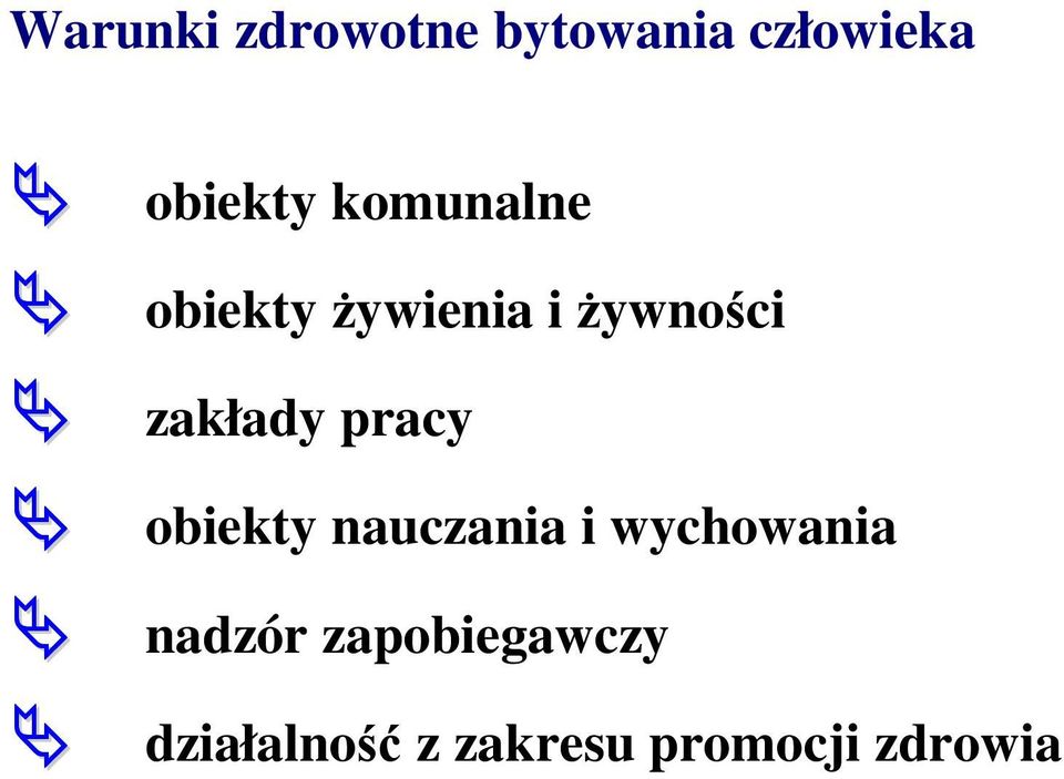 pracy obiekty nauczania i wychowania nadzór