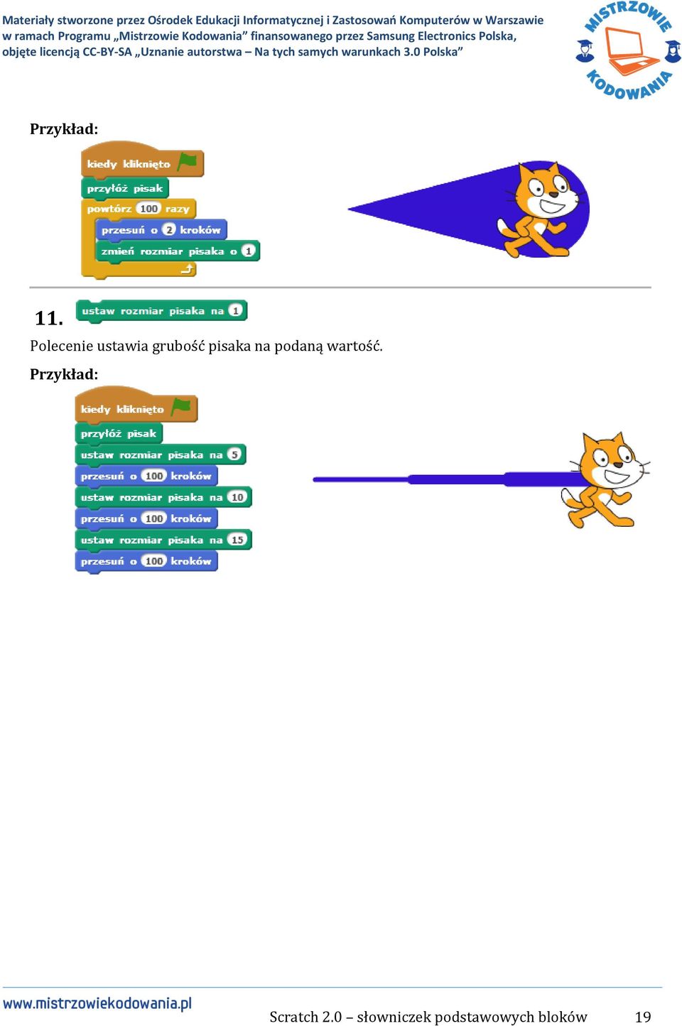 wartość. Scratch 2.