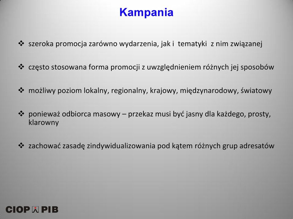 regionalny, krajowy, międzynarodowy, światowy ponieważ odbiorca masowy przekaz musi być