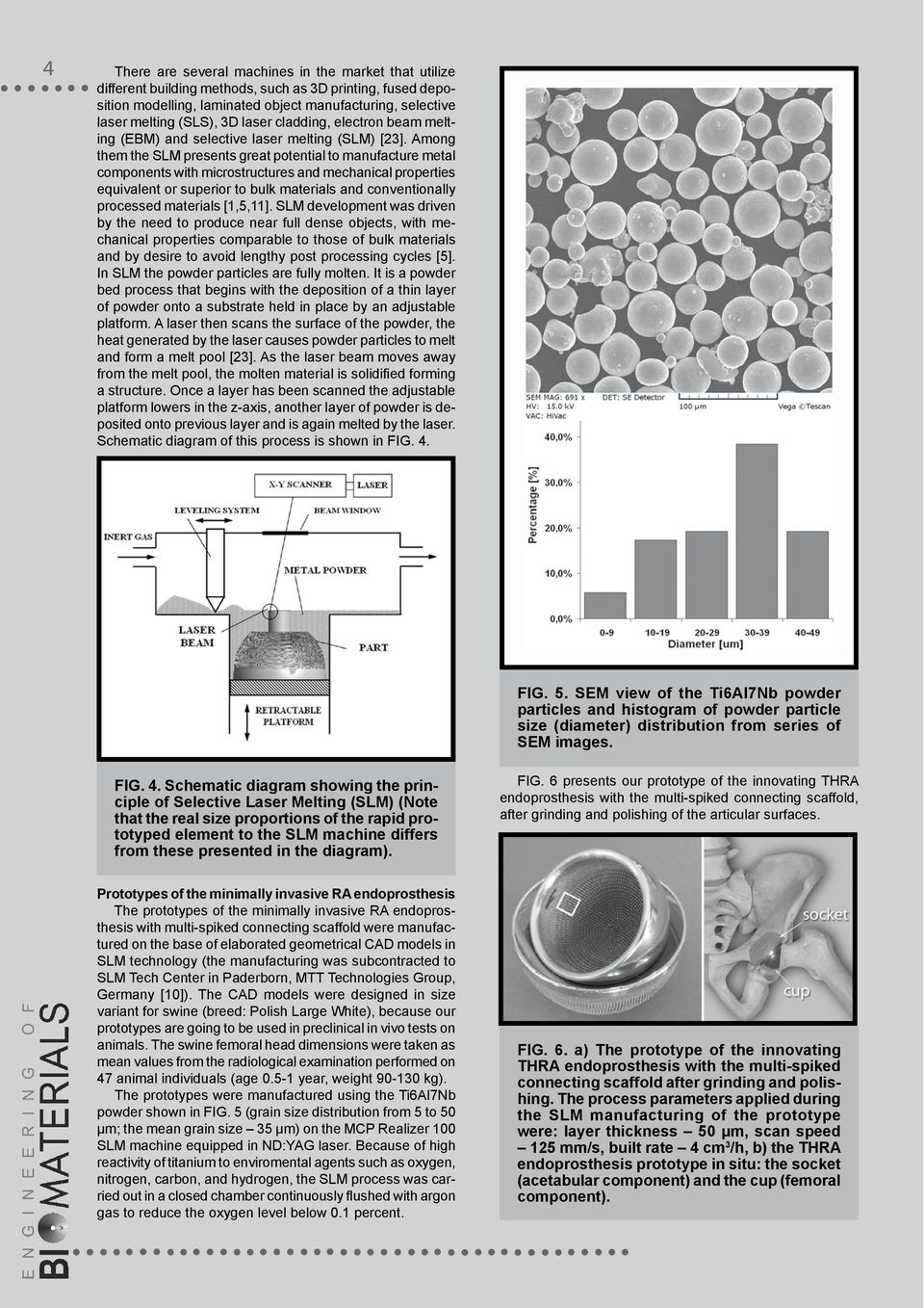 Among them the SLM presents great potential to manufacture metal components with microstructures and mechanical properties equivalent or superior to bulk materials and conventionally processed