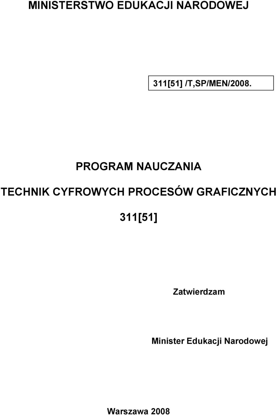 PROGRAM NAUCZANIA TECHNIK CYFROWYCH