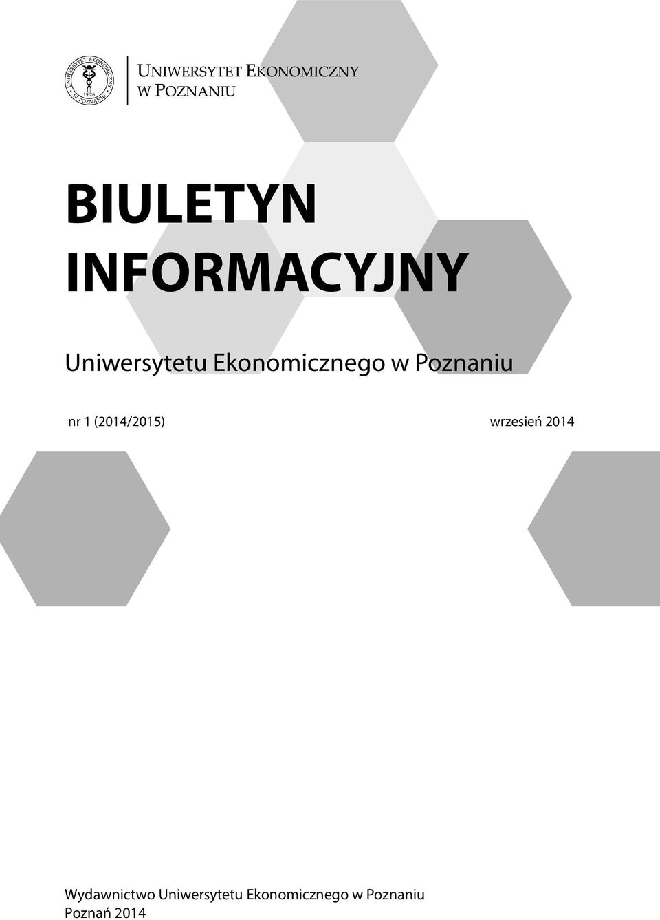 (2014/2015) wrzesień 2014 Wydawnictwo