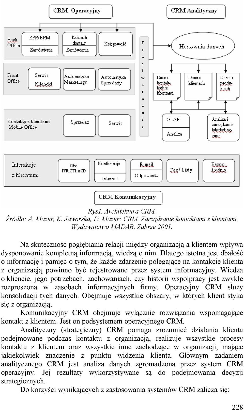 Dlatego istotna jest dbałość o informację i pamięć o tym, że każde zdarzenie polegające na kontakcie klienta z organizacją powinno być rejestrowane przez system informacyjny.