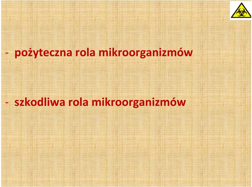 szkodliwa rola