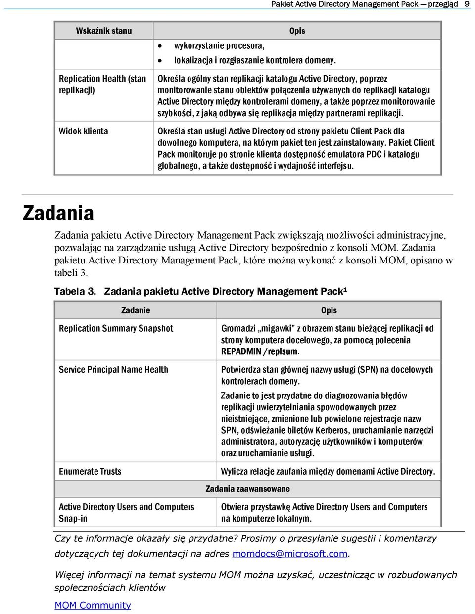 monitorowanie szybkości, z jaką odbywa się replikacja między partnerami replikacji.