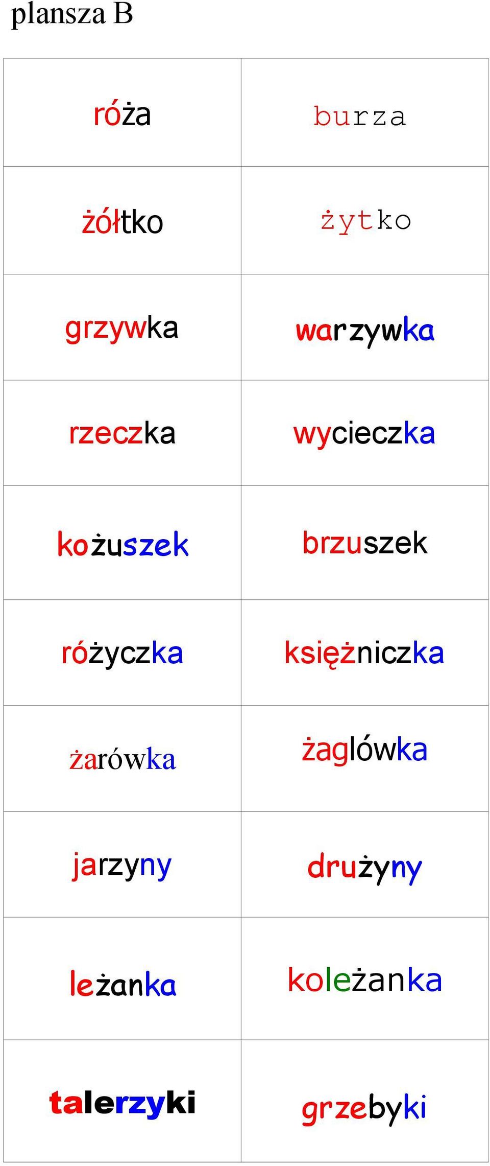 różyczka księżniczka żarówka żaglówka