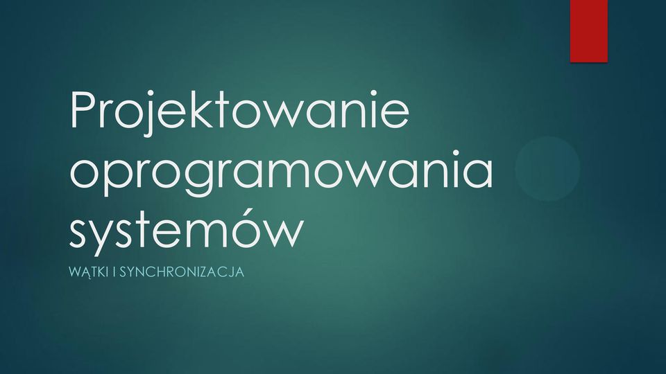 systemów WĄTKI