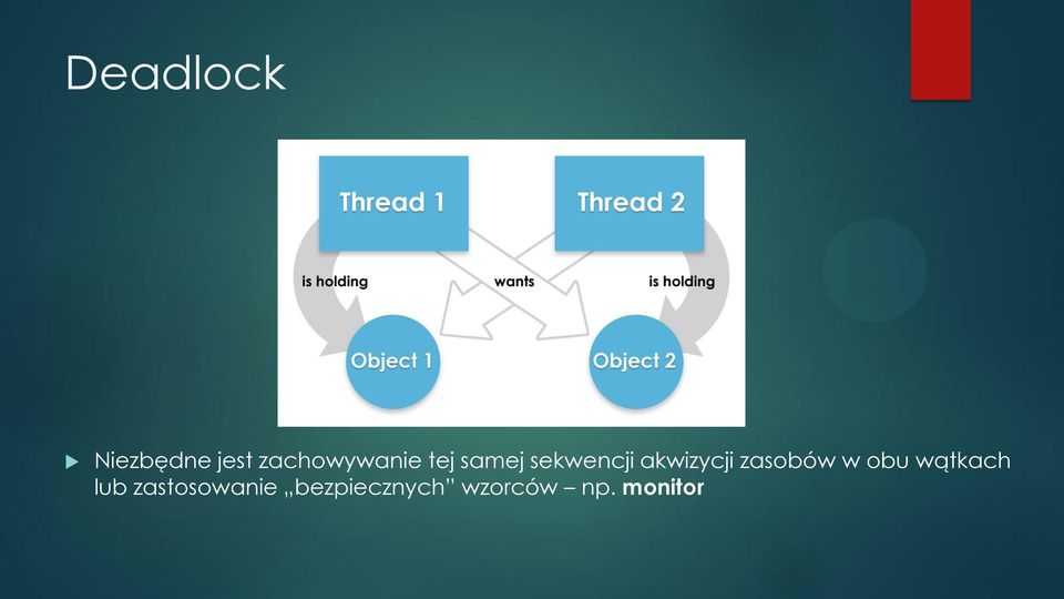 akwizycji zasobów w obu wątkach