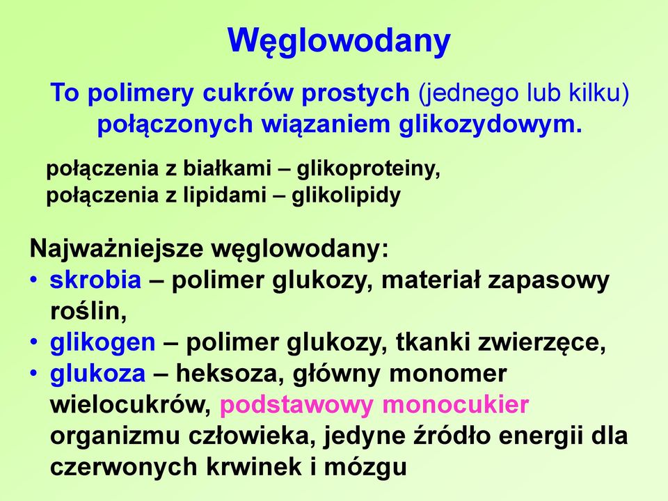 polimer glukozy, materiał zapasowy roślin, glikogen polimer glukozy, tkanki zwierzęce, glukoza heksoza,