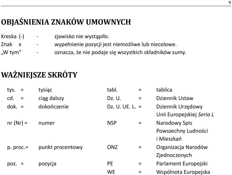 = Dziennik Ustaw dok. = dokończenie Dz. U. UE. L.