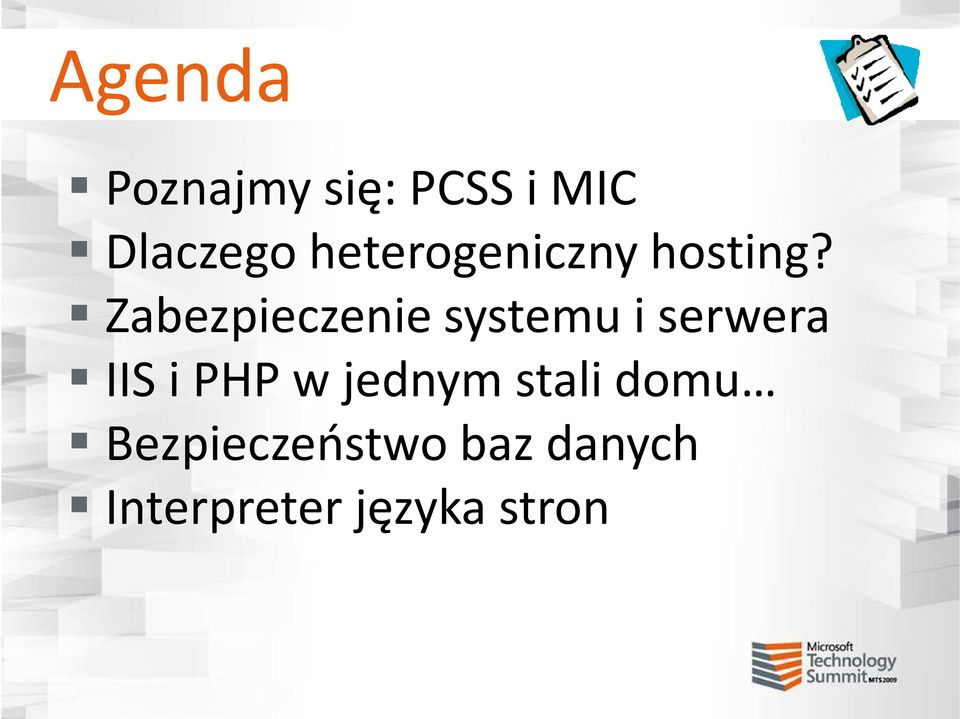 Zabezpieczenie systemu i serwera IIS i PHP w