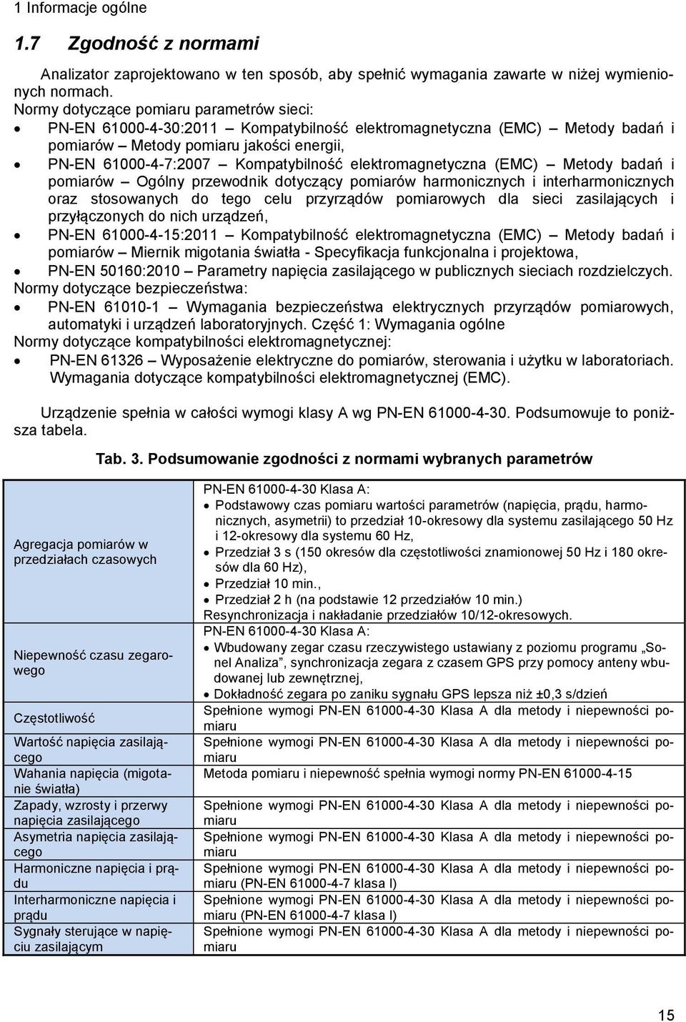 elektromagnetyczna (EMC) Metody badań i pomiarów Ogólny przewodnik dotyczący pomiarów harmonicznych i interharmonicznych oraz stosowanych do tego celu przyrządów pomiarowych dla sieci zasilających i