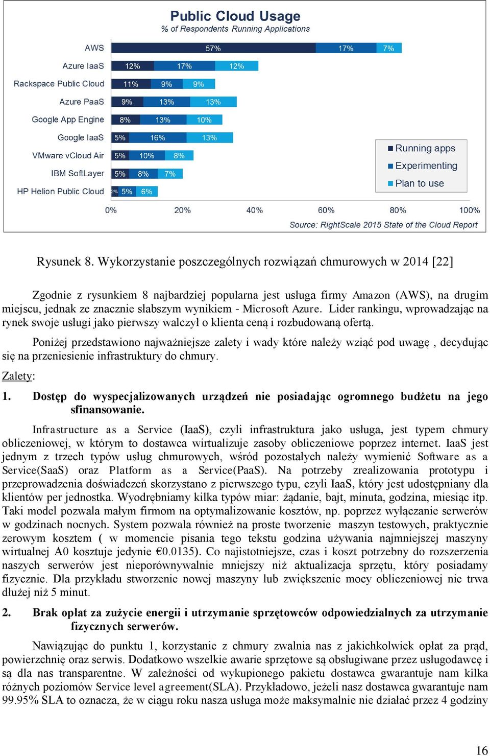 Microsoft Azure. Lider rankingu, wprowadzając na rynek swoje usługi jako pierwszy walczył o klienta ceną i rozbudowaną ofertą.