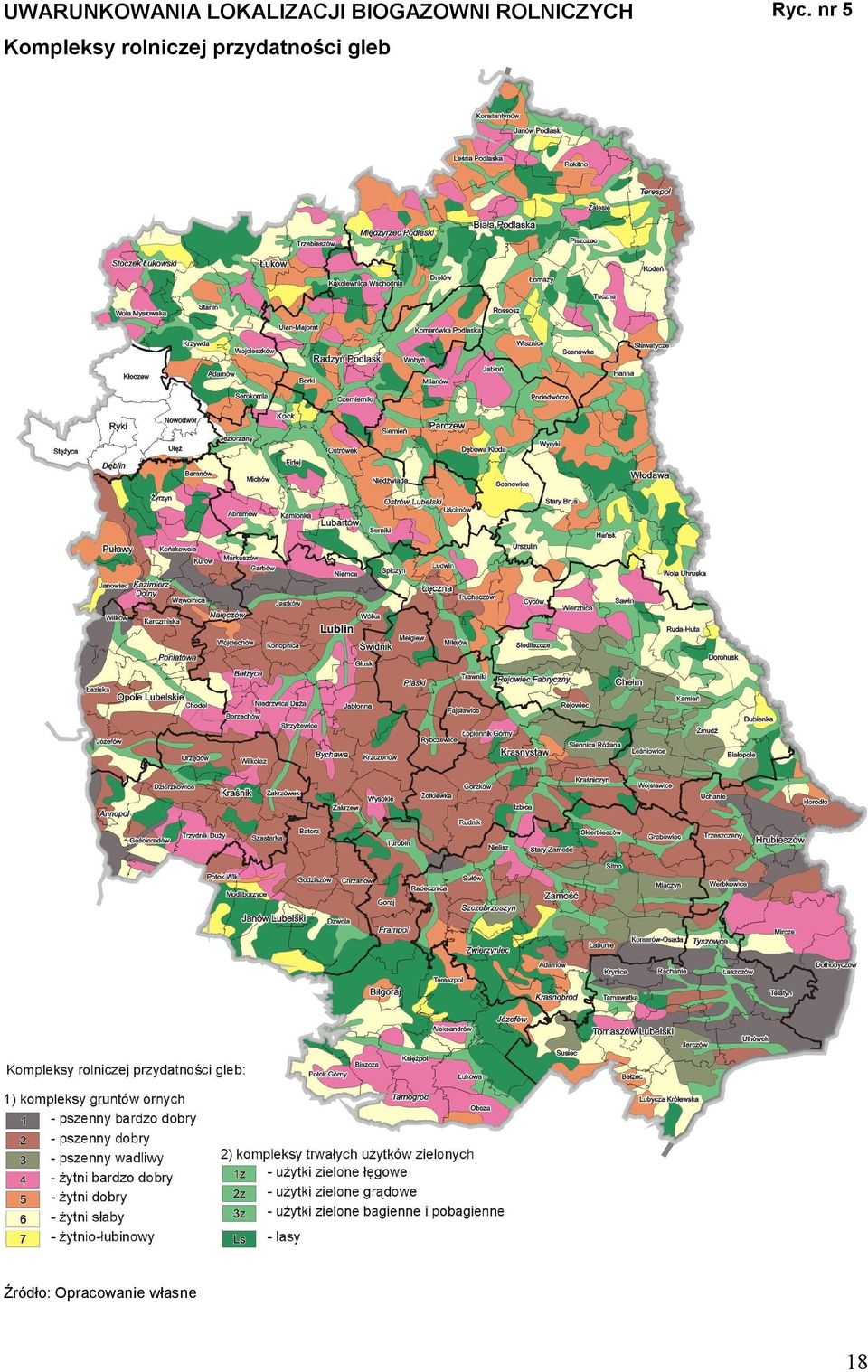 rolniczej przydatności gleb Ryc.