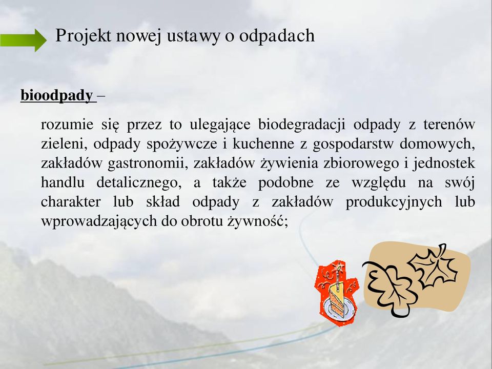 zakładów żywienia zbiorowego i jednostek handlu detalicznego, a także podobne ze względu na