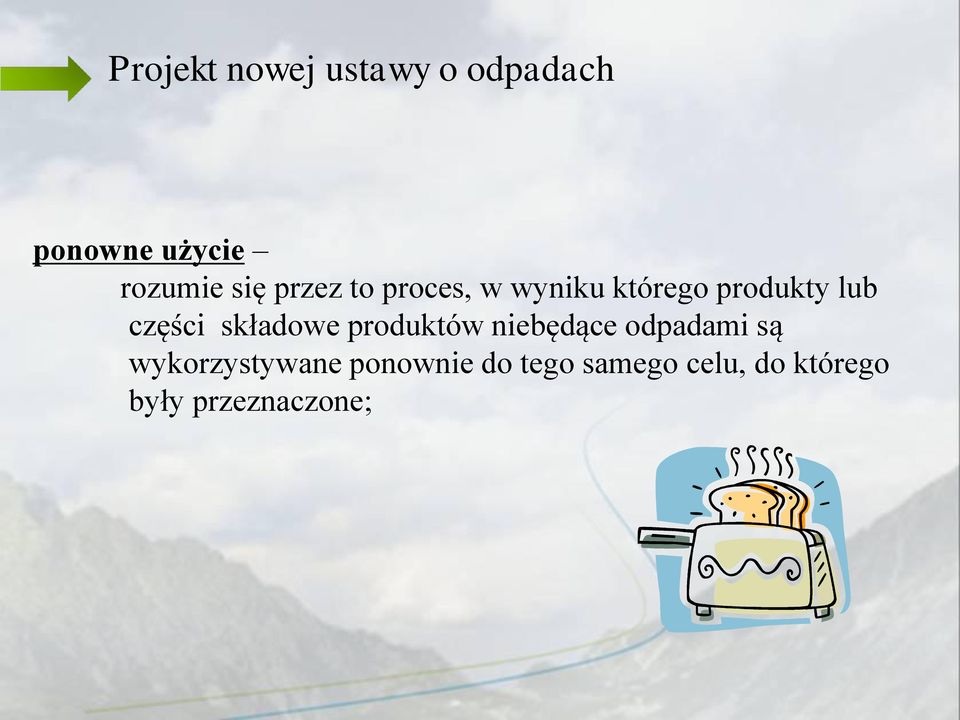 części składowe produktów niebędące odpadami są