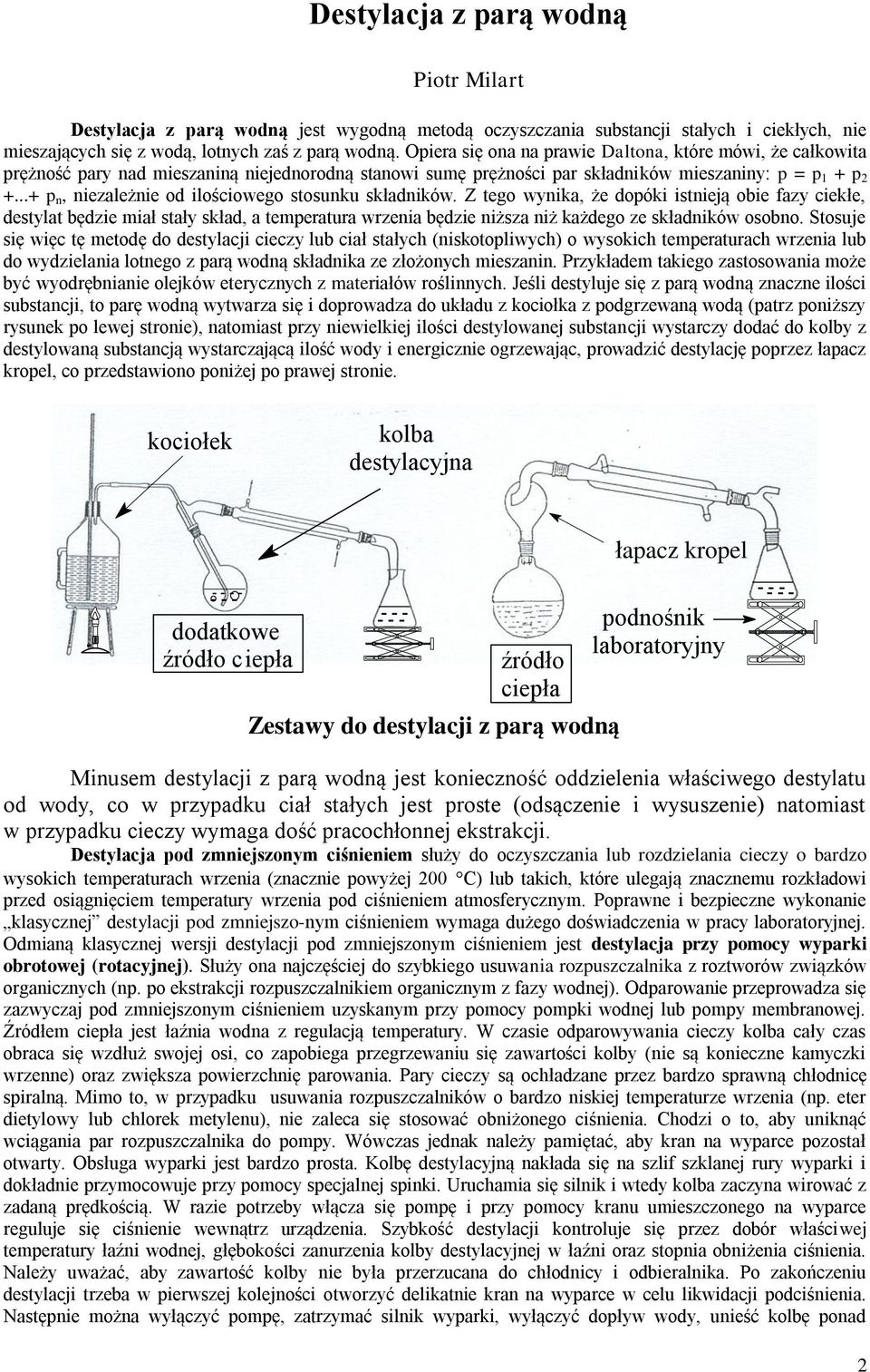 ..+ p n, niezależnie od ilościowego stosunku składników.