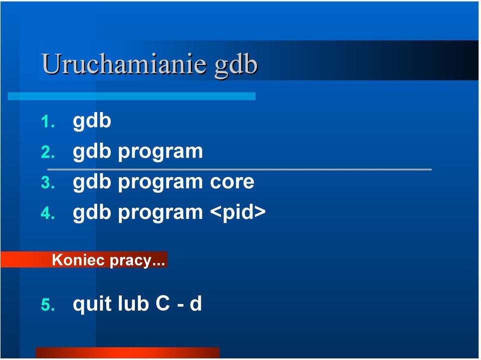 gdb program core 4.