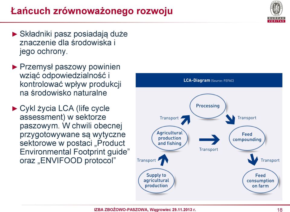 Przemysł paszowy powinien wziąć odpowiedzialność i kontrolować wpływ produkcji na środowisko