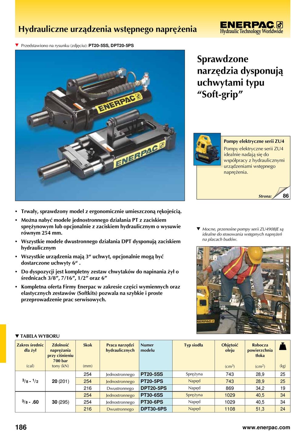 Strona: 86 Trwały, sprawdzony model z ergonomicznie umieszczoną rękojeścią.