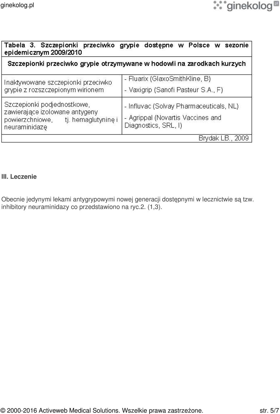 inhibitory neuraminidazy co przedstawiono na ryc.2. (1,3).