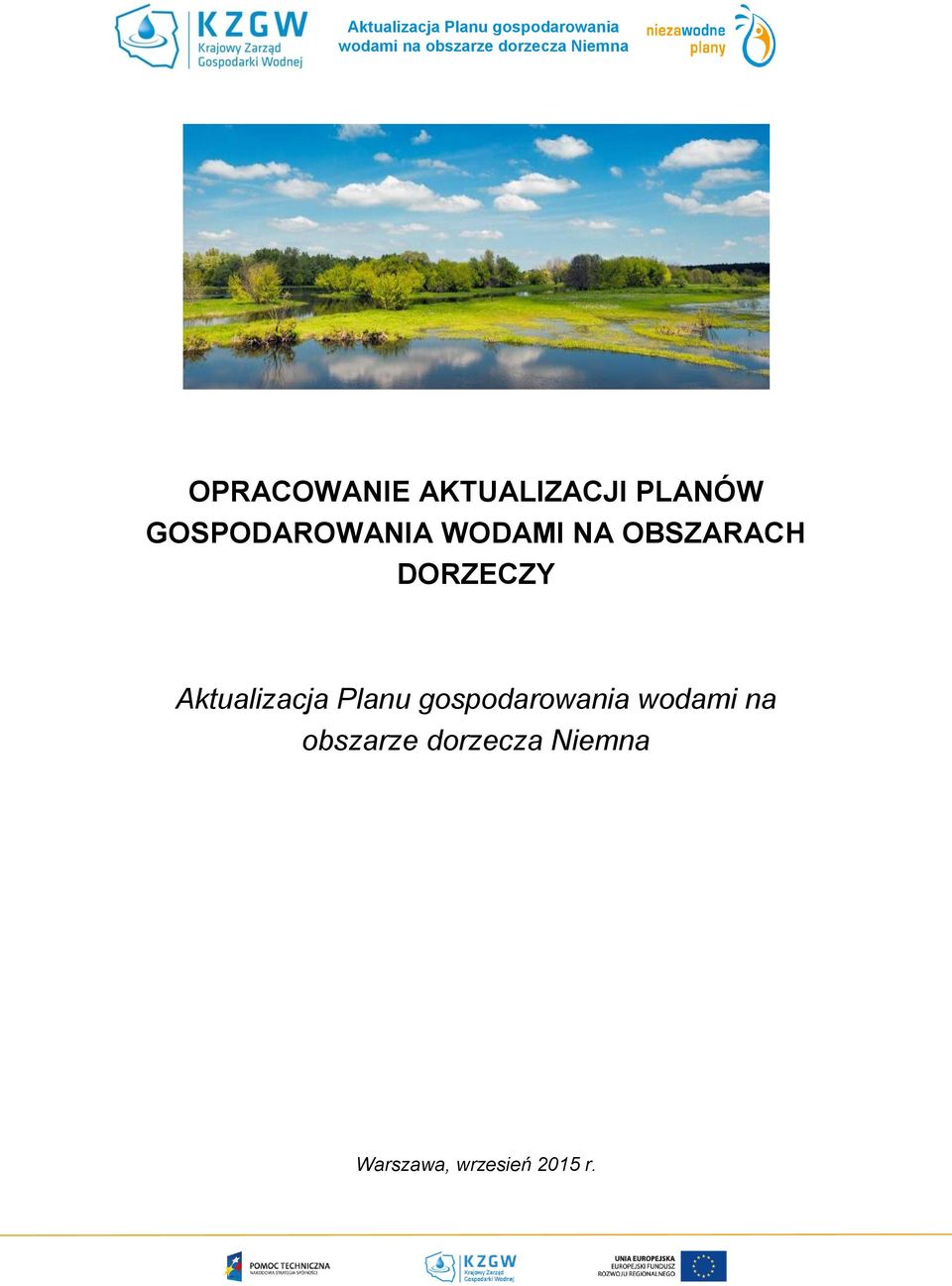 DORZECZY Aktualizacja Planu gospodarowania