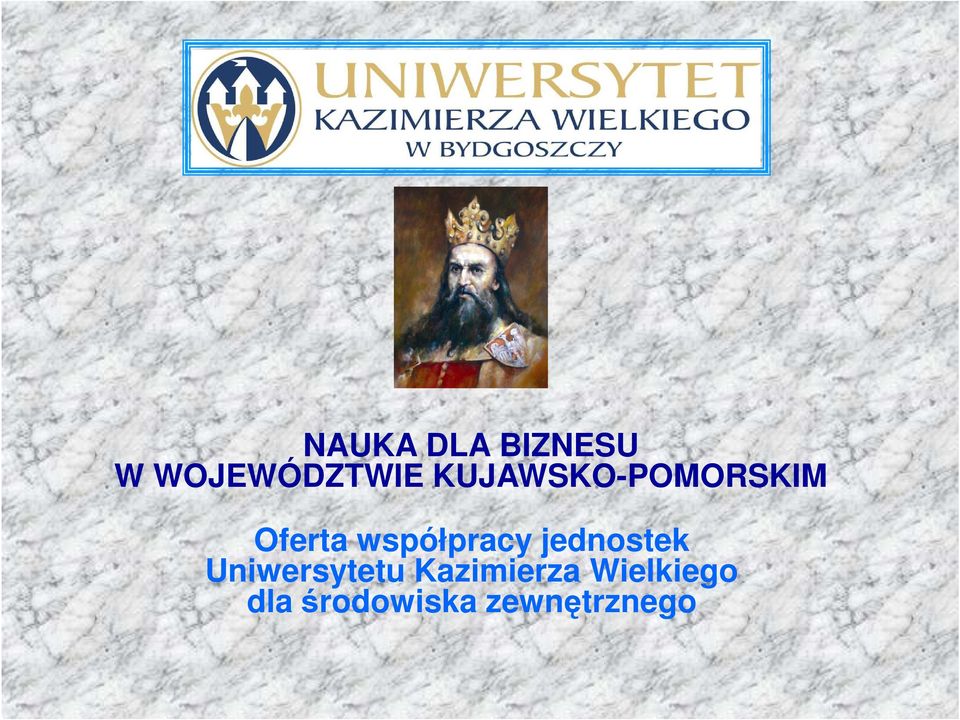 współpracy jednostek Uniwersytetu