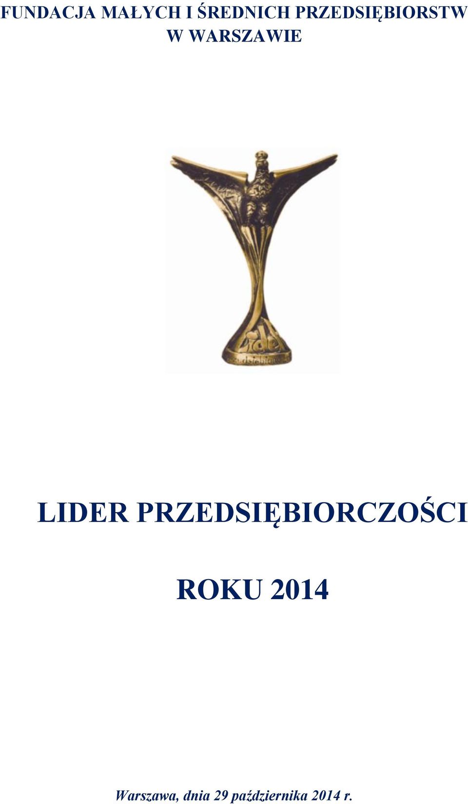 LIDER PRZEDSIĘBIORCZOŚCI ROKU