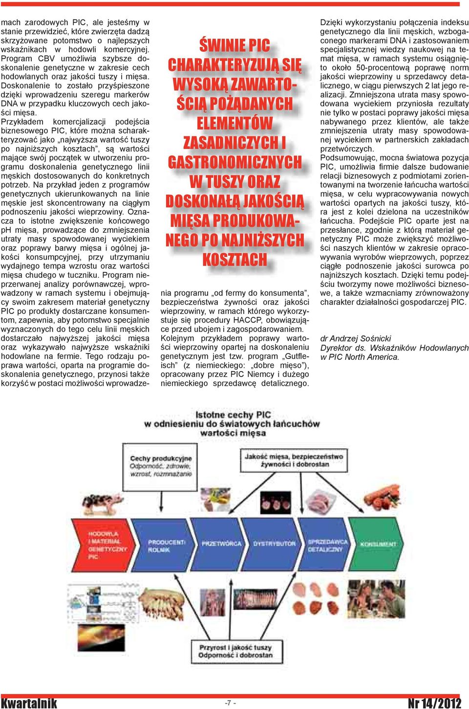 Program CBV umożliwia szybsze doskonalenie genetyczne w zakresie cech hodowlanych oraz jakości tuszy i mięsa.