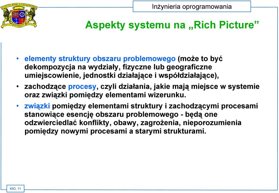 systemie oraz związki pomiędzy elementami wizerunku.