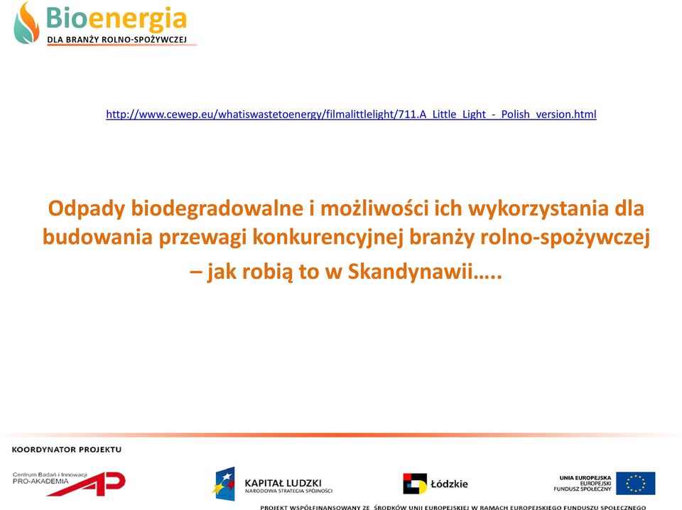 html Odpady biodegradowalne i możliwości ich wykorzystania