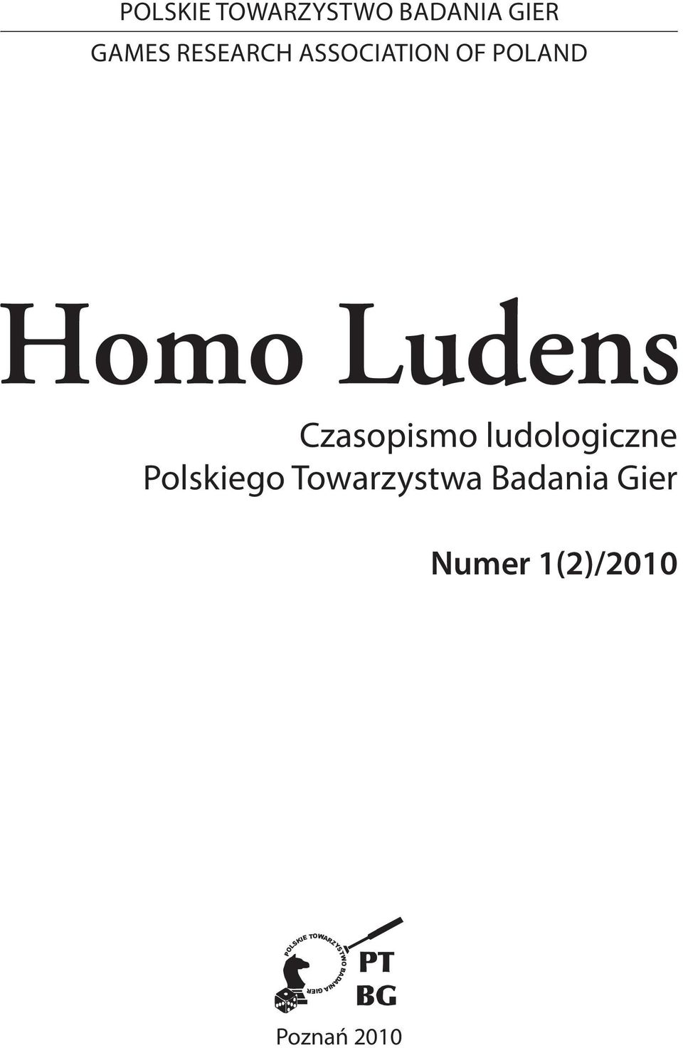 Association of Poland Czasopismo ludologiczne