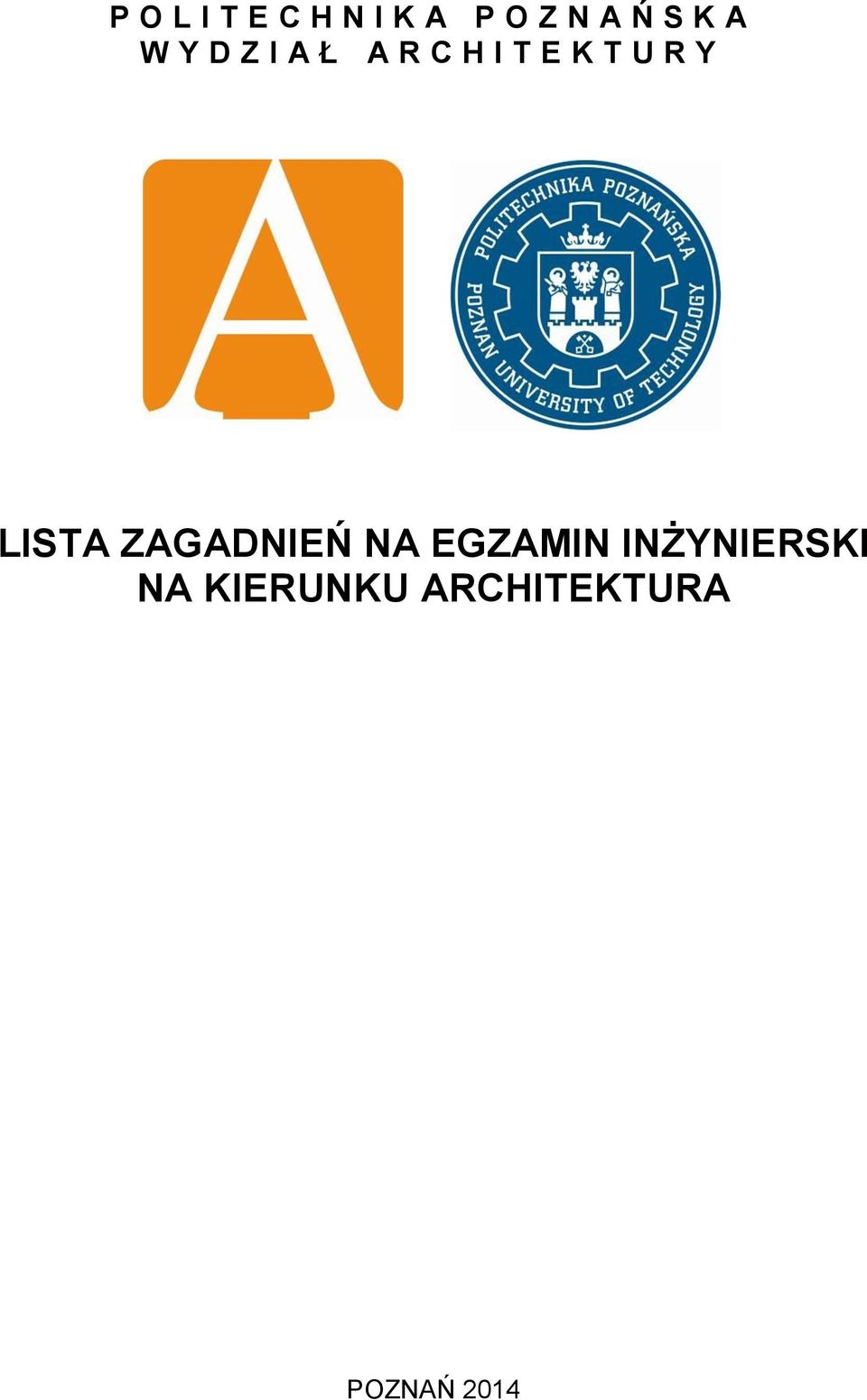 R Y LISTA ZAGADNIEŃ NA EGZAMIN