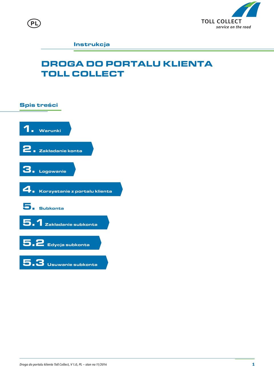 Logownie 4. Korzystnie z portlu klient 5.