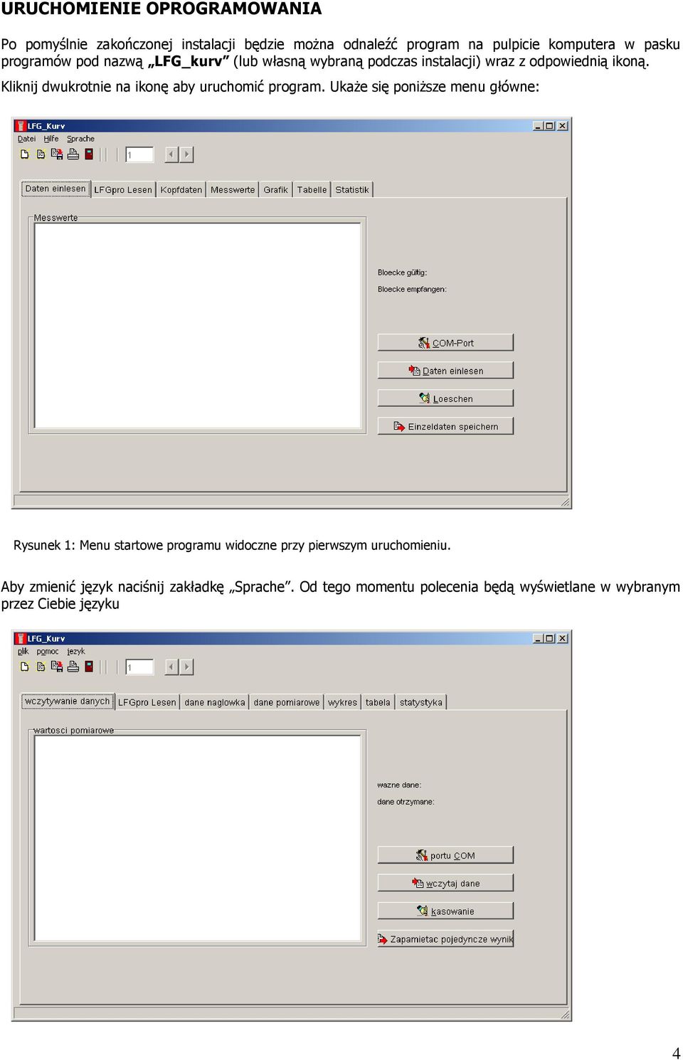 Kliknij dwukrotnie na ikonę aby uruchomić program.