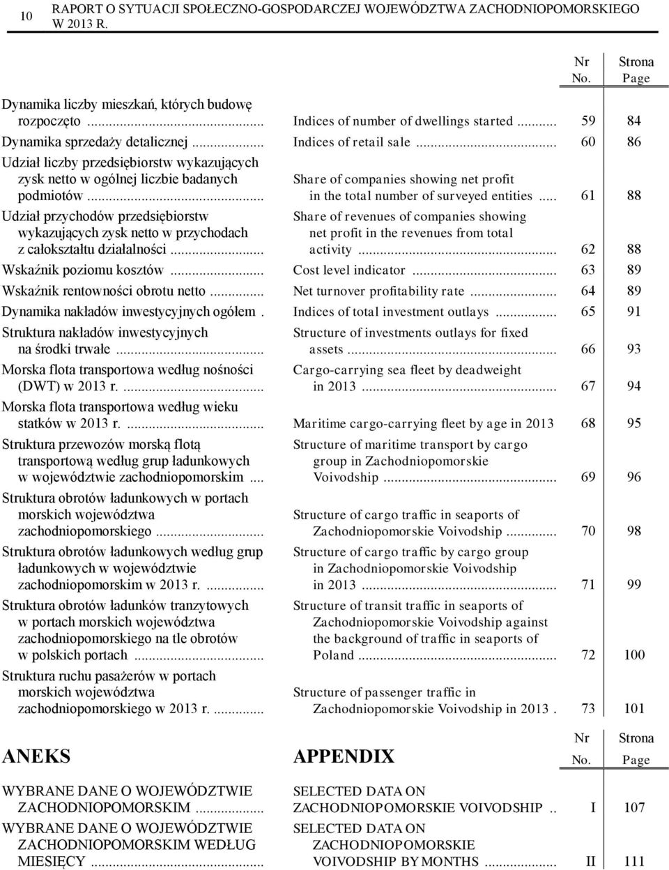 .. 60 86 Udział liczby przedsiębiorstw wykazujących zysk netto w ogólnej liczbie badanych Share of companies showing net profit podmiotów... in the total number of surveyed entities.