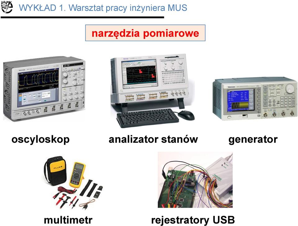 narzędzia pomiarowe oscyloskop