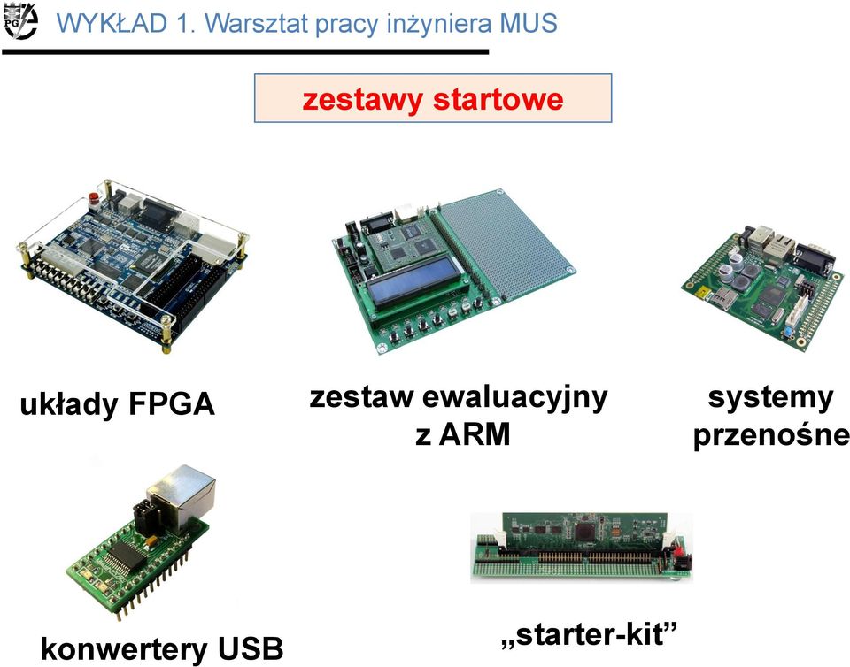 zestawy startowe układy FPGA